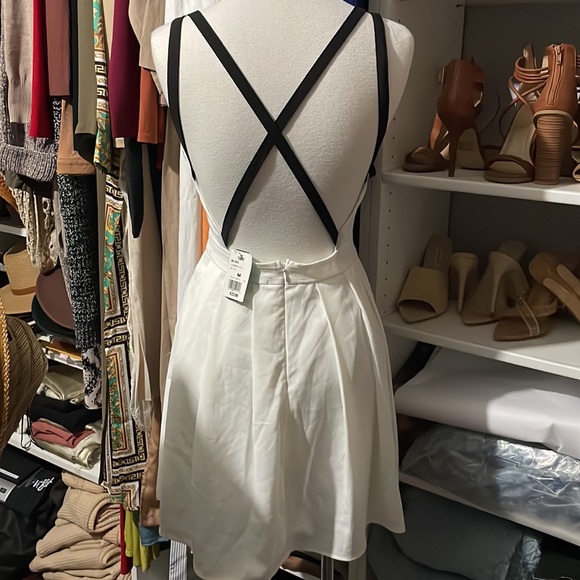 Ivory Mini Dress - Picture 2 of 3